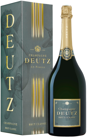 Deutz Brut Classic Magnum in Giftbox   Deutz Brut Classic Magnum in Giftbox