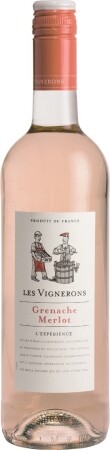  Les Vignerons Grenache Merlot Rosé 