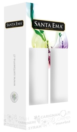 Santa Ema Giftbox voor 2 flessen   Santa Ema Giftbox voor 2 flessen