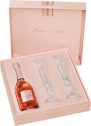  Deutz 'Amour de Deutz' Rosé in Giftbox + 2 Glazen 