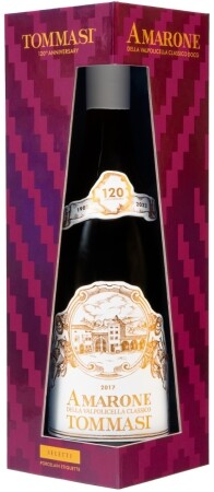 Tommasi Amarone della Valpolicella Classico DOCG 120yrs Limited Edition in Giftbox   Tommasi Amarone della Valpolicella Classico DOCG 120yrs Limited Edition in Giftbox