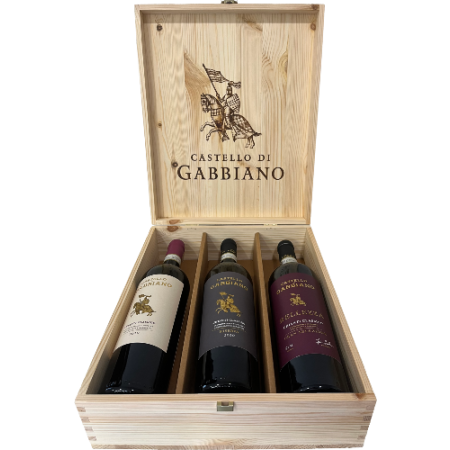 Castello di Gabbiano Gabbiano Chianti in Wooden Case